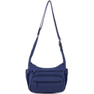 8550 Trendy Nylon Crossbody Bags ,Multi-Pocket Shoulder Handbag Lightweight